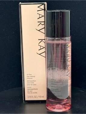 Mary Kay Eye Makeup Remover - Pink Clear Bottle